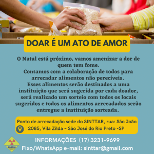 DOAR É UM ATO DE AMOR